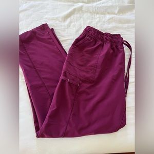 Scrubstar raspberry pants